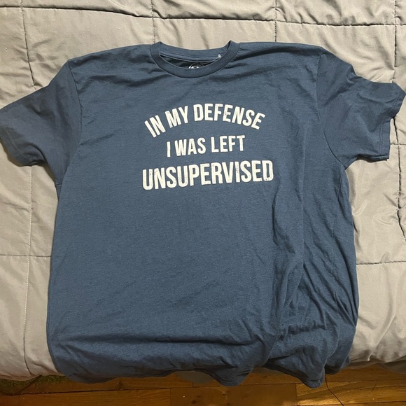 Blue Graphic Tee Shirt - Picture 3 of 3